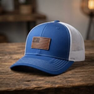 Bonés bone rebell brand flag azul
