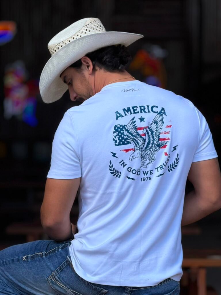 camiseta rebell brand america eagle branco 01