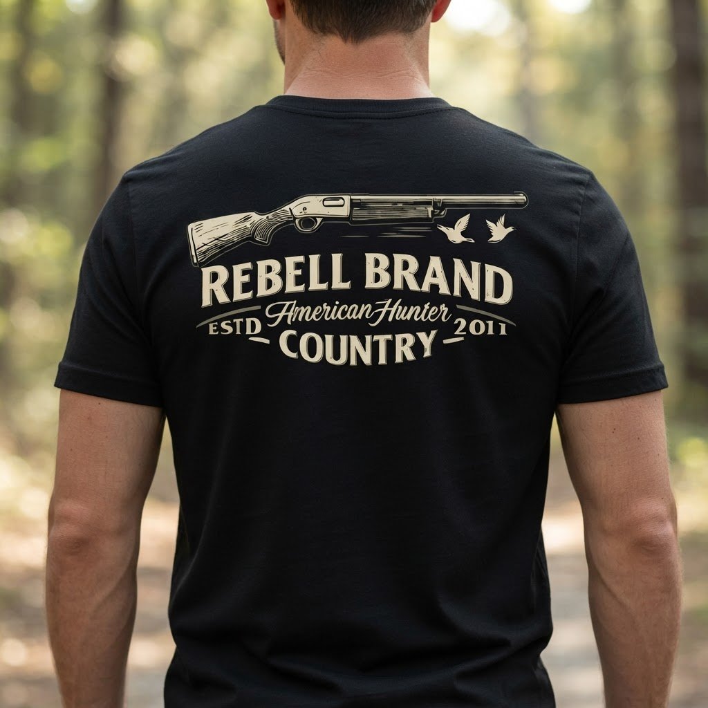 camiseta rebell brand american hunter