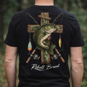 Inicio camiseta rebell brand bass cross
