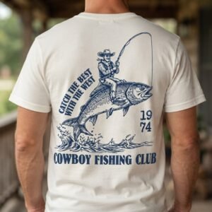 Inicio camiseta rebell brand cowboy fishing club