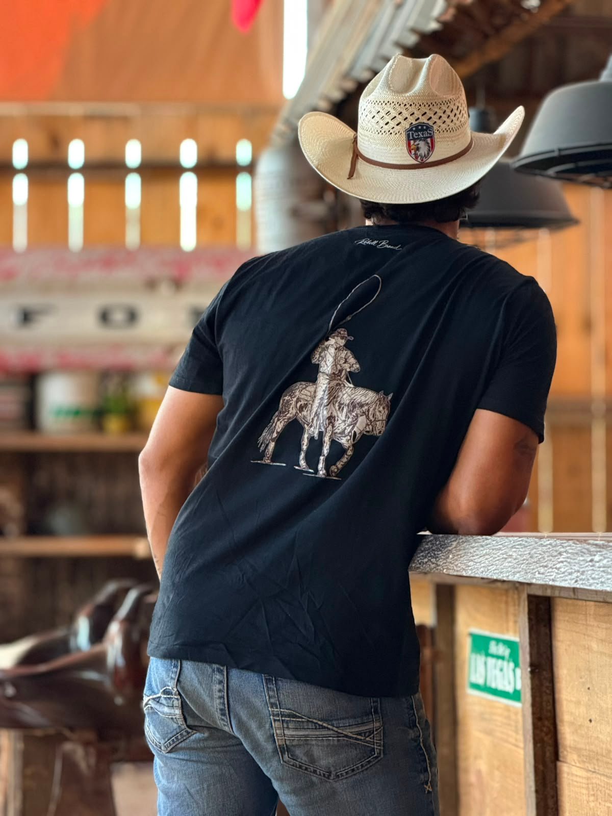 camiseta rebell brand cowboy lasso preto 03 camiseta rebell brand cowboy lasso preto 03