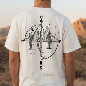 TEXAS camiseta rebell brand desert compass