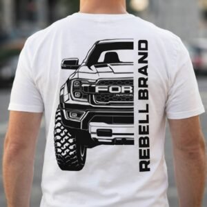 PICK UP camiseta rebell brand ford raptor vertical