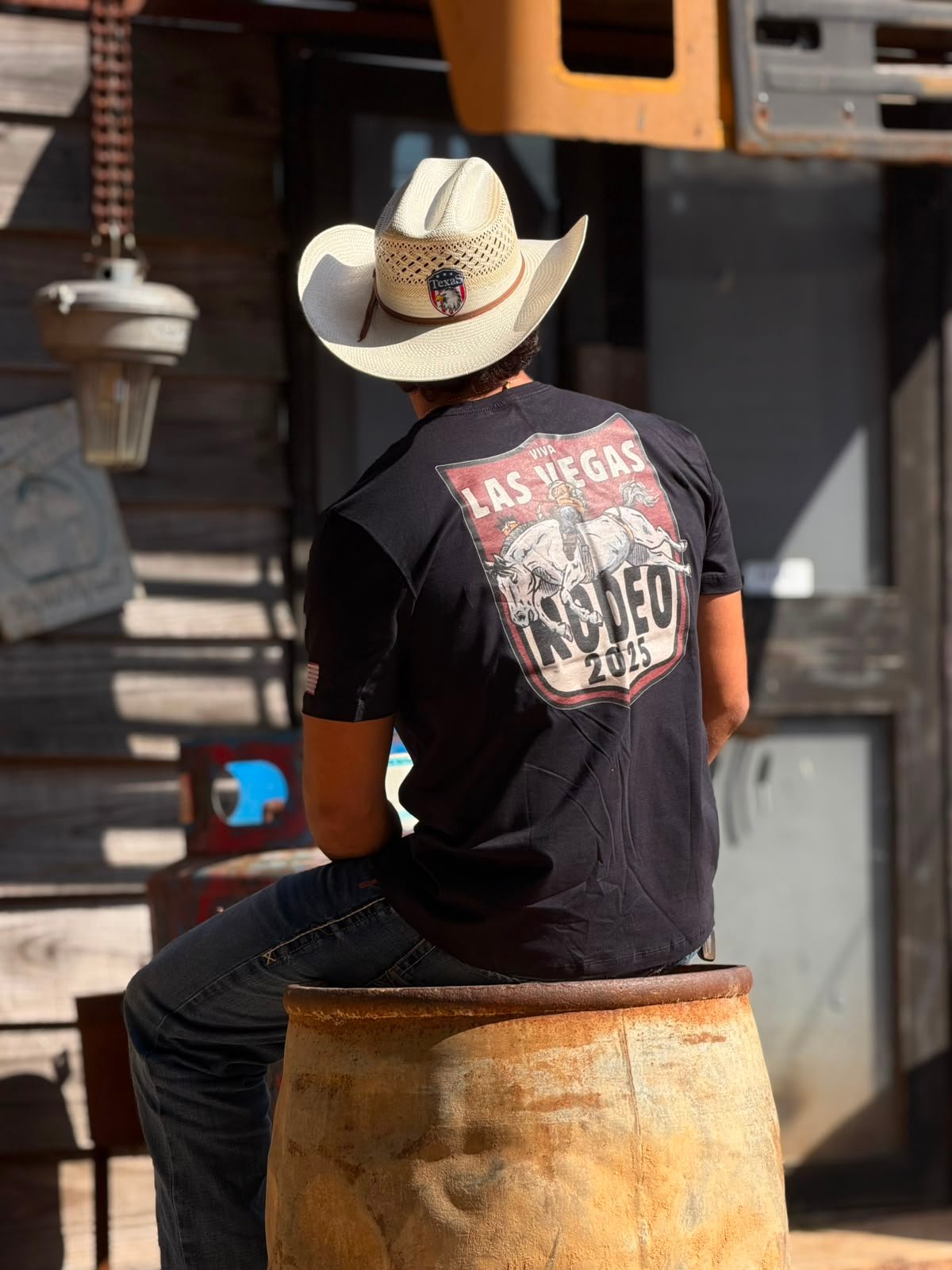 camiseta rebell brand las vegas rodeo 2025 preto 03 camiseta rebell brand las vegas rodeo 2025 preto 03