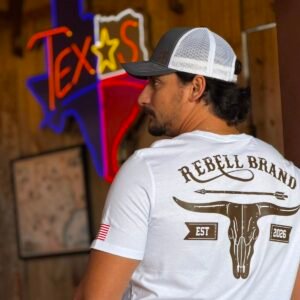 Camiseta Rebell Brand Longhorn Classic