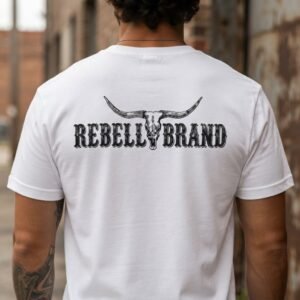 TEXAS camiseta rebell brand longhorn heritage