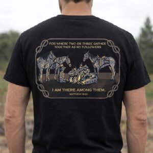 TEXAS camiseta rebell brand matthew 18 20 cowboy