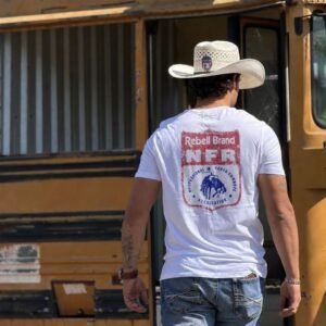 Camiseta Rebell Brand NFR Heritage