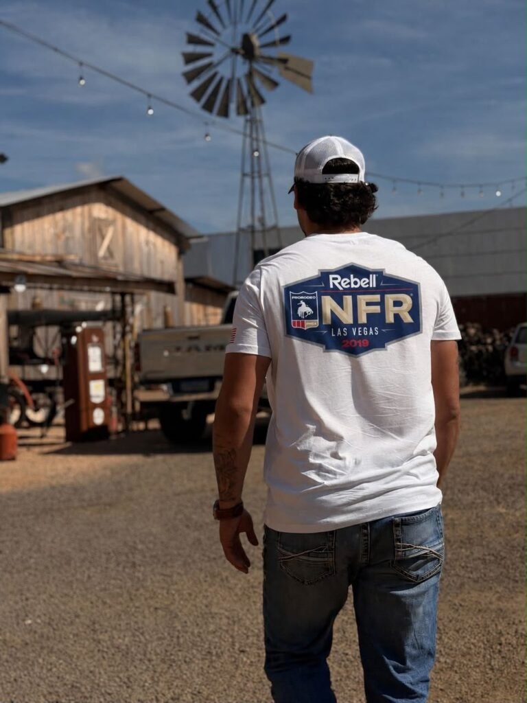 camiseta rebell brand nfr las vegas 2019 branco 01