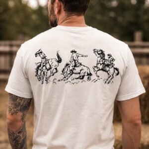 TEXAS camiseta rebell brand rodeo riders