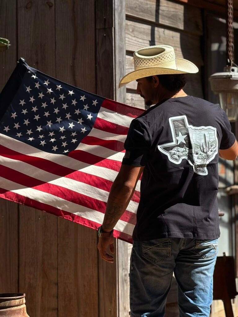 camiseta rebell brand texas desert preto 01