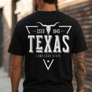 TEXAS camiseta rebell brand texas lone star
