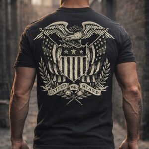 AMERICA camiseta rebell brand united we stand
