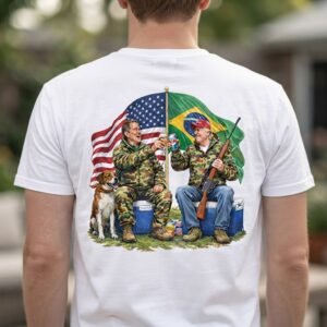 AMERICA camiseta rebell brand usa brazil outdoors