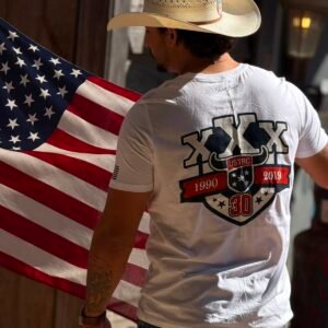 TEAM ROPING camiseta rebell brand ustrc 30 branco 01