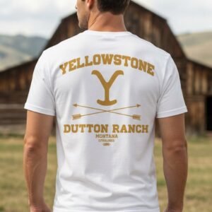 YELLOWSTONE camiseta rebell brand yellowstone y ranch